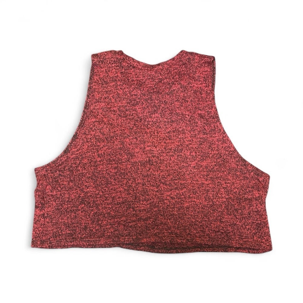 Red New York 87 Crop Top -Junior Lg - Picture 2 of 5